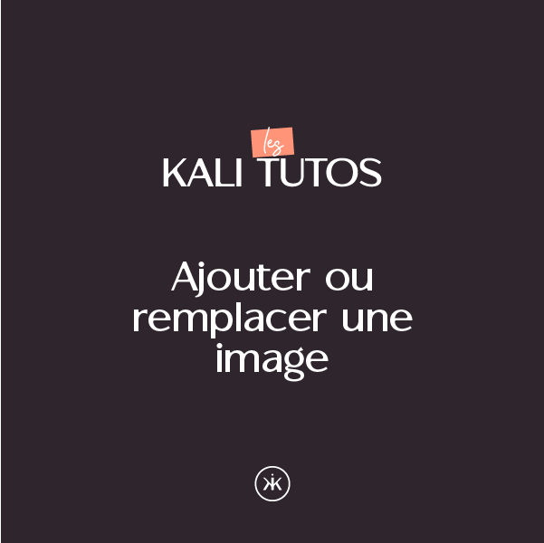 Comment ajouter ou remplacer une image