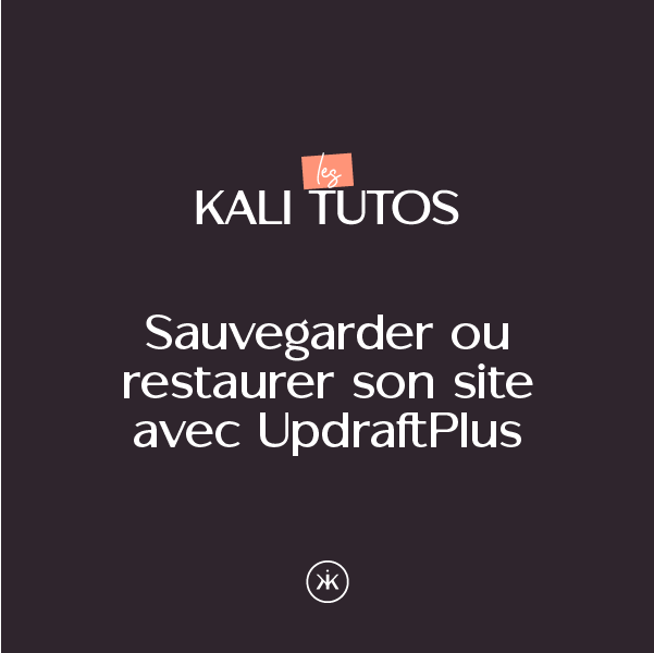 Sauvegarder ou restaurer son site WordPress avec UpdraftPlus